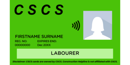 Level 1 CSCS Green Labourer Card Package (online image